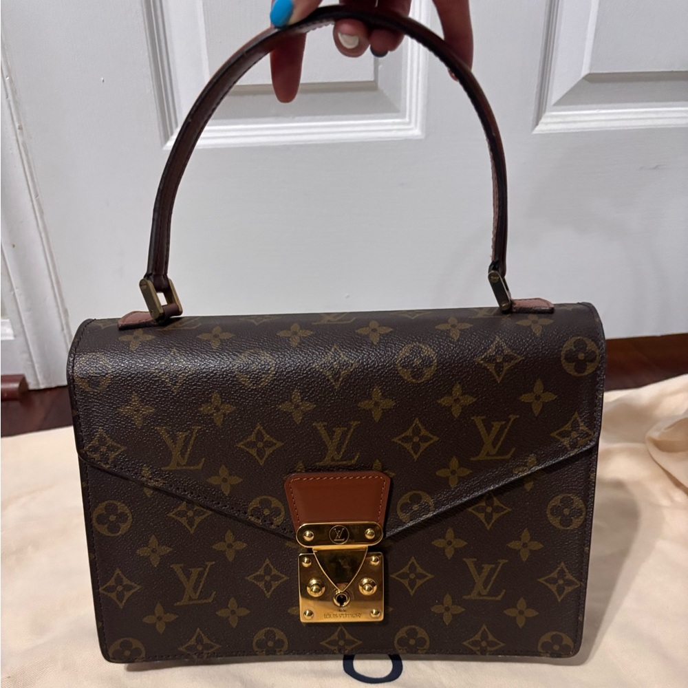 Louis Vuitton Monogram Concorde Satchel